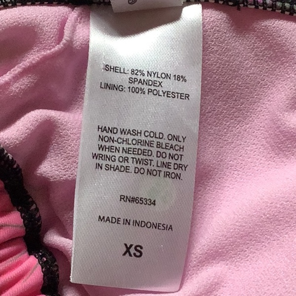 Sand & Cove Floral Halter Bikini Top. NEW - Picture 4 of 4